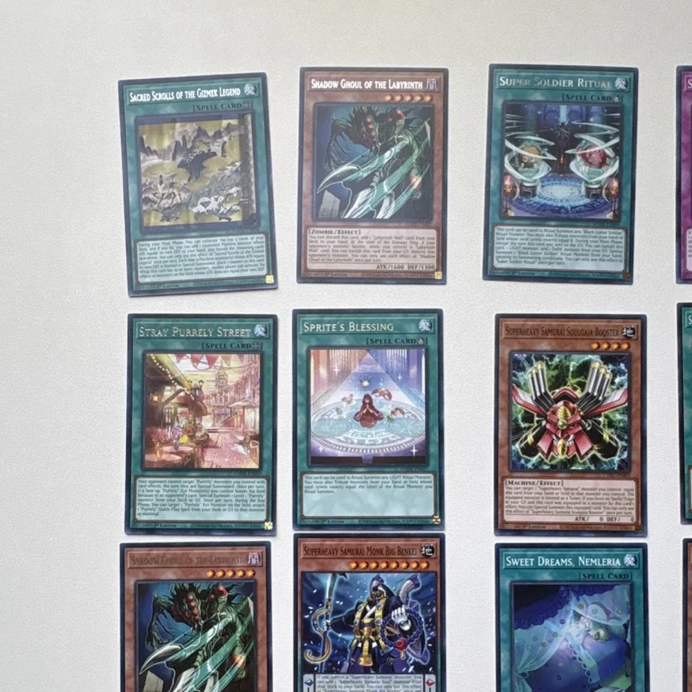Konami Yu-Gi-Oh! 1st Edition 20-Card Lot Shadow Ghoul, Titanocider, Sakitama